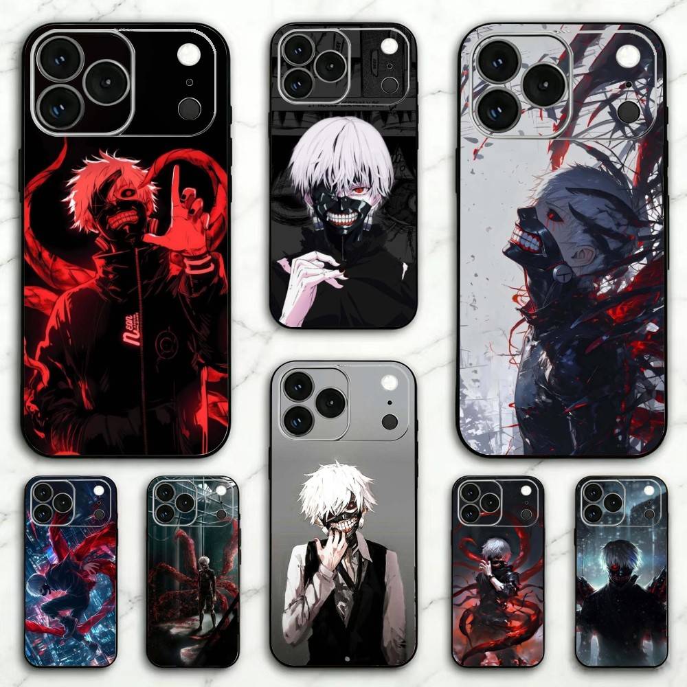 Tokyo Ghoul Mask - Tokyo Ghoul Kaneki Ken Anime Telefoonhoesje