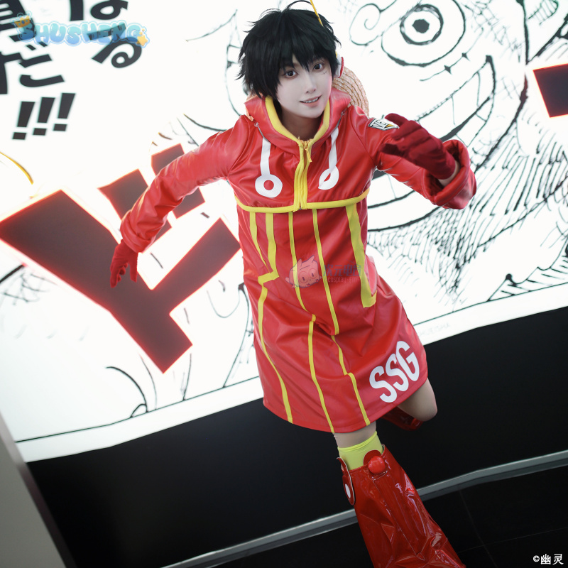 Anime Cosplay Outfit - Monkey D Luffy Egghead Cosplay Kostuum