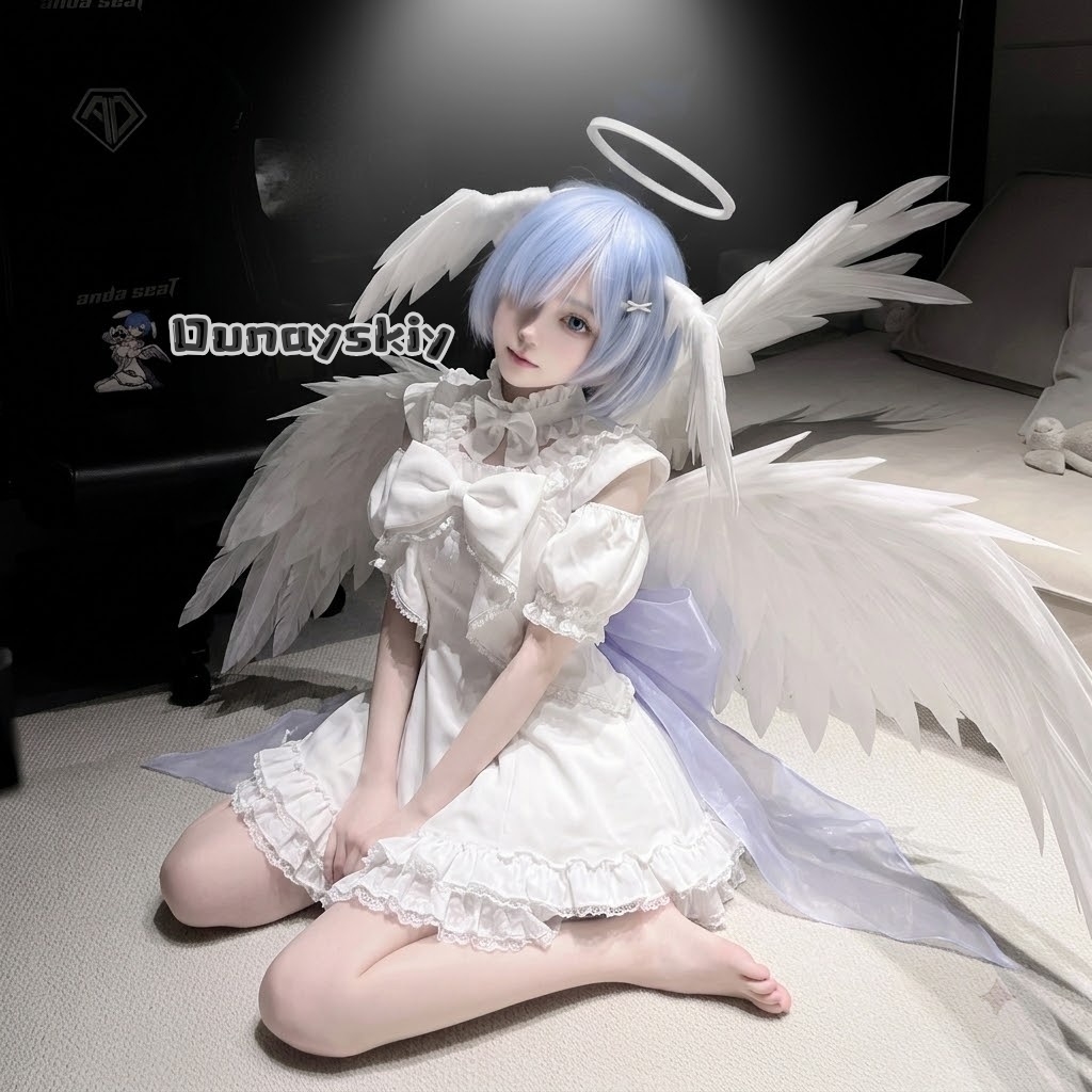 Anime Cosplay Rem - ​ ​ ​ ​ Rem Angel