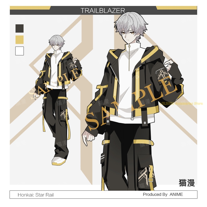 Anime Cosplay Outfit - Game Honkai: Star Rail Trailblazer-serie Herfstmode