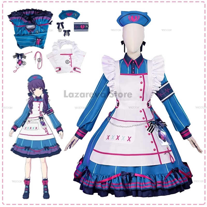 Cosplay Anime Expo - ACG Asahina Mafuyu Cosplay Kostuum Meid