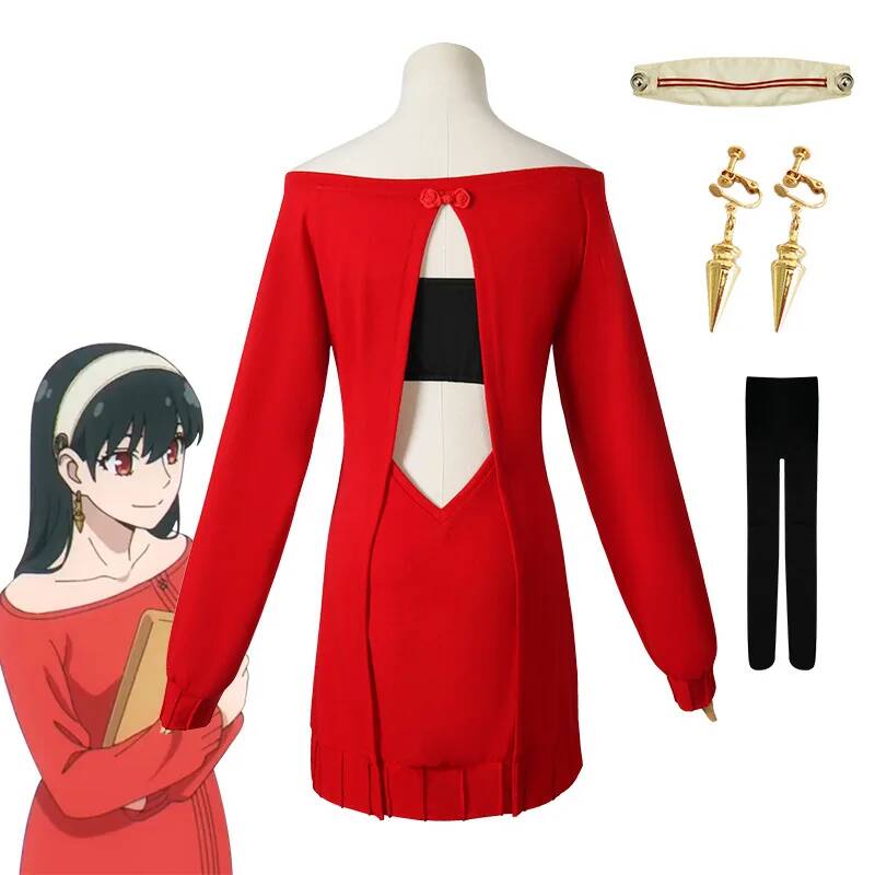 Anime Cosplay Yor - Anime FAMILIE Cosplay Yor Forger Yor