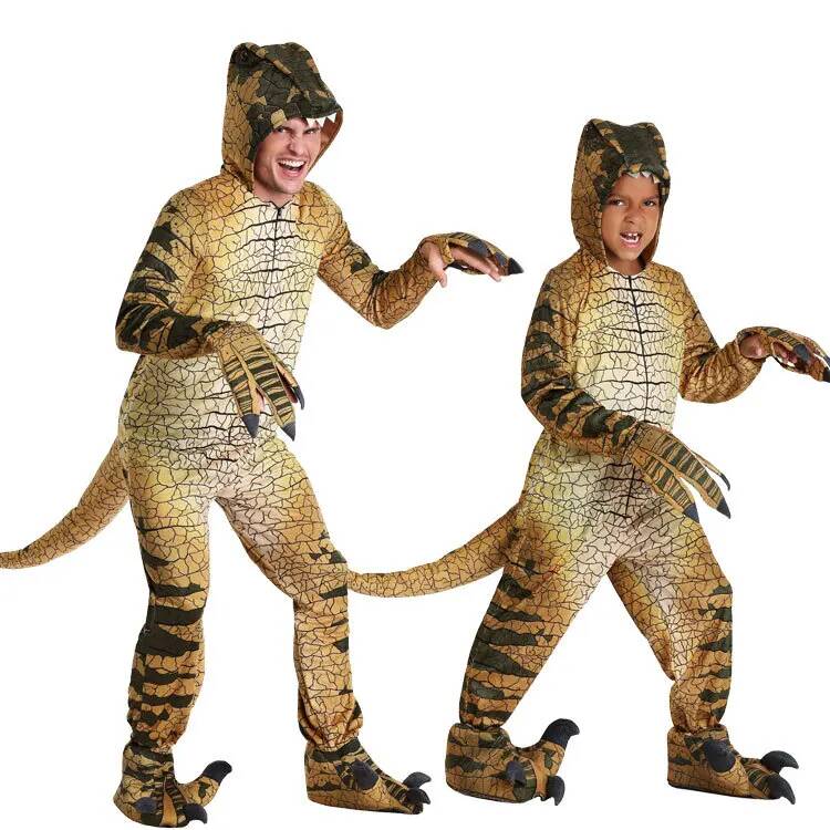 Anime Cosplay Boy - Dinosaurus Tyrannosaurus Kinderkostuums Volwassen Jongens Halloween