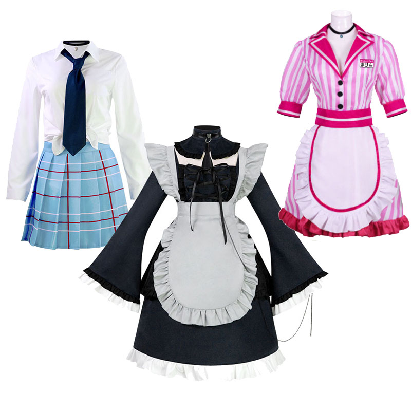Anime Cosplay Outfit Girl - WHH Comic Kitagawa Marin Gojo Waka