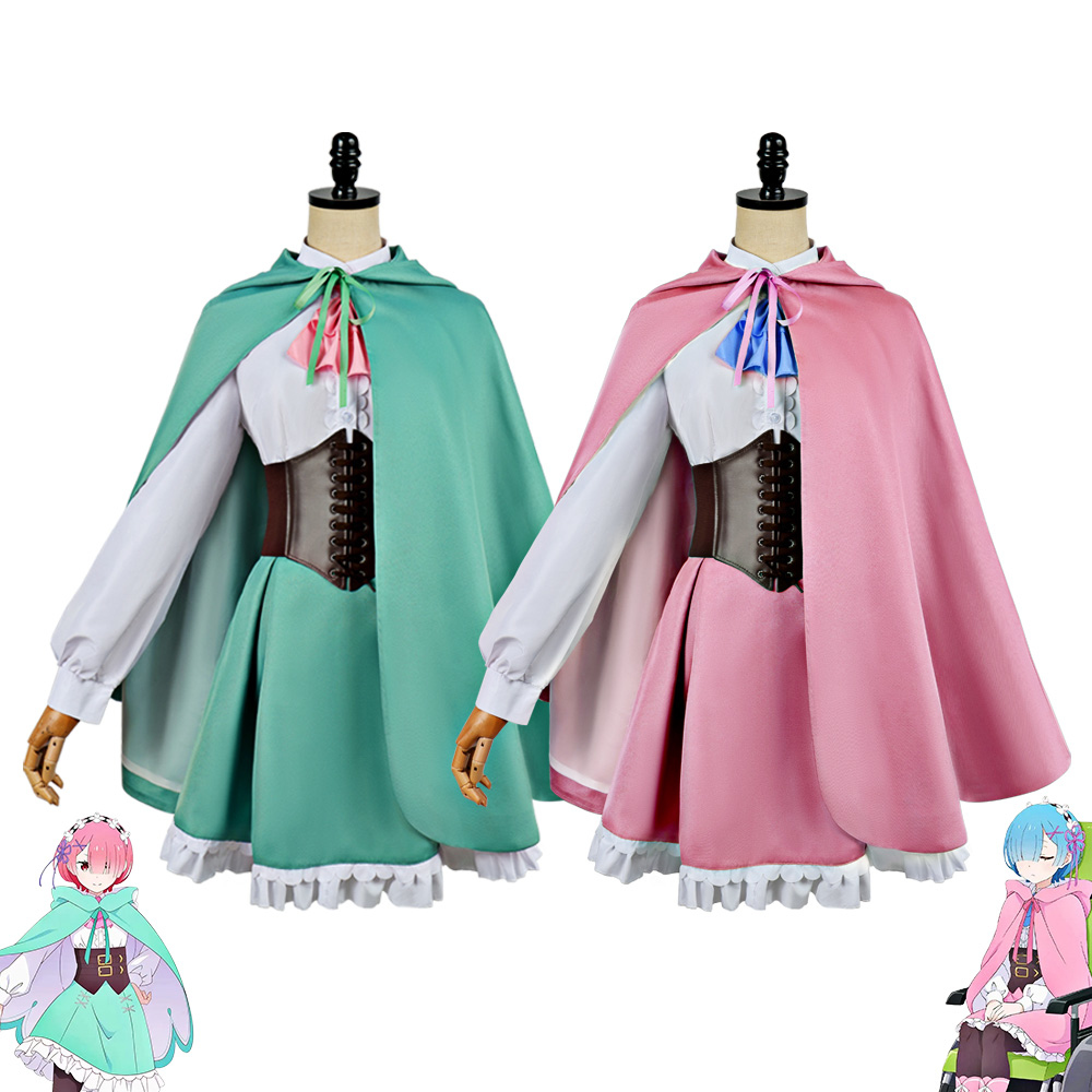Anime Cosplay Rem - Anime Re: Zero Rem Ram Cosplay