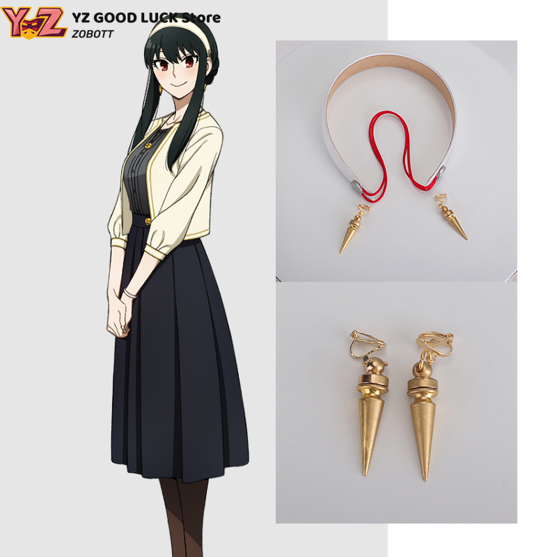 Anime Cosplay Yor - Game Anime Yor Forger Zwarte Rechte