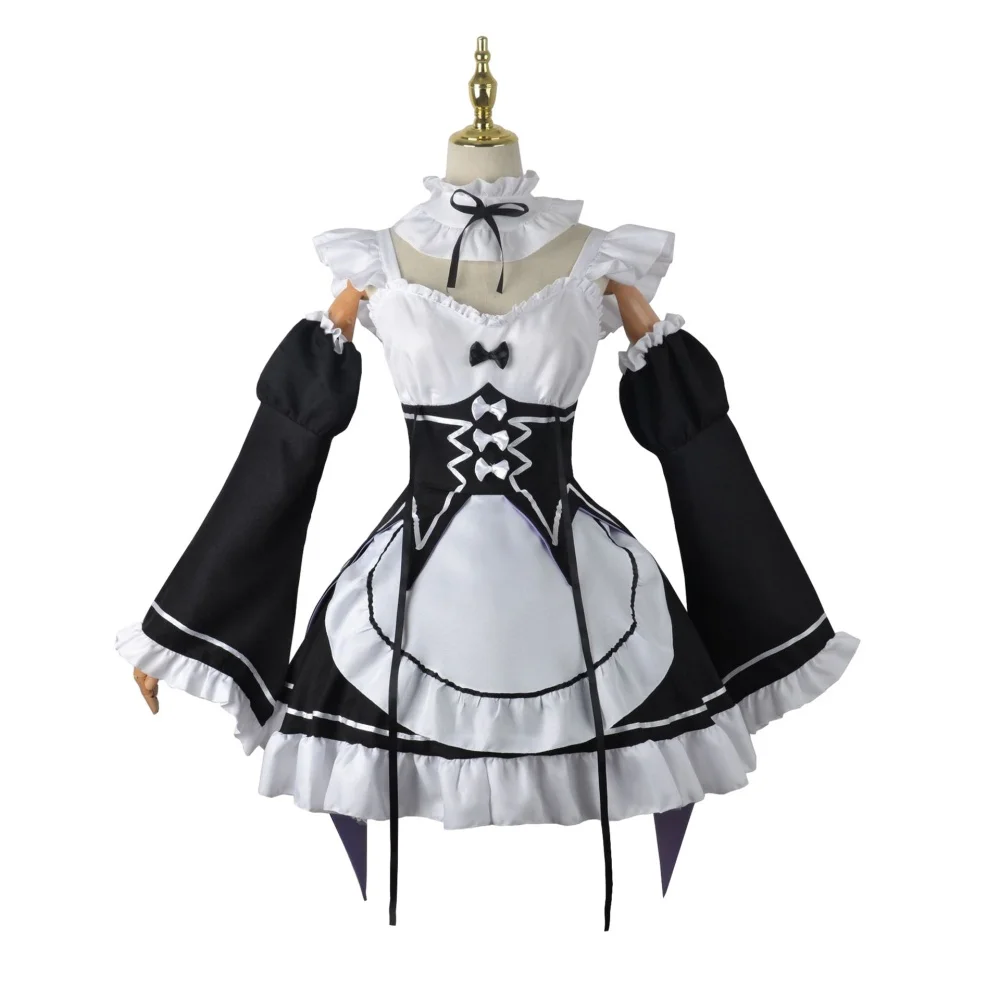 Anime Ram Rem Maid Cosplay Re  - Anime Cosplay Rem recensie en prijs