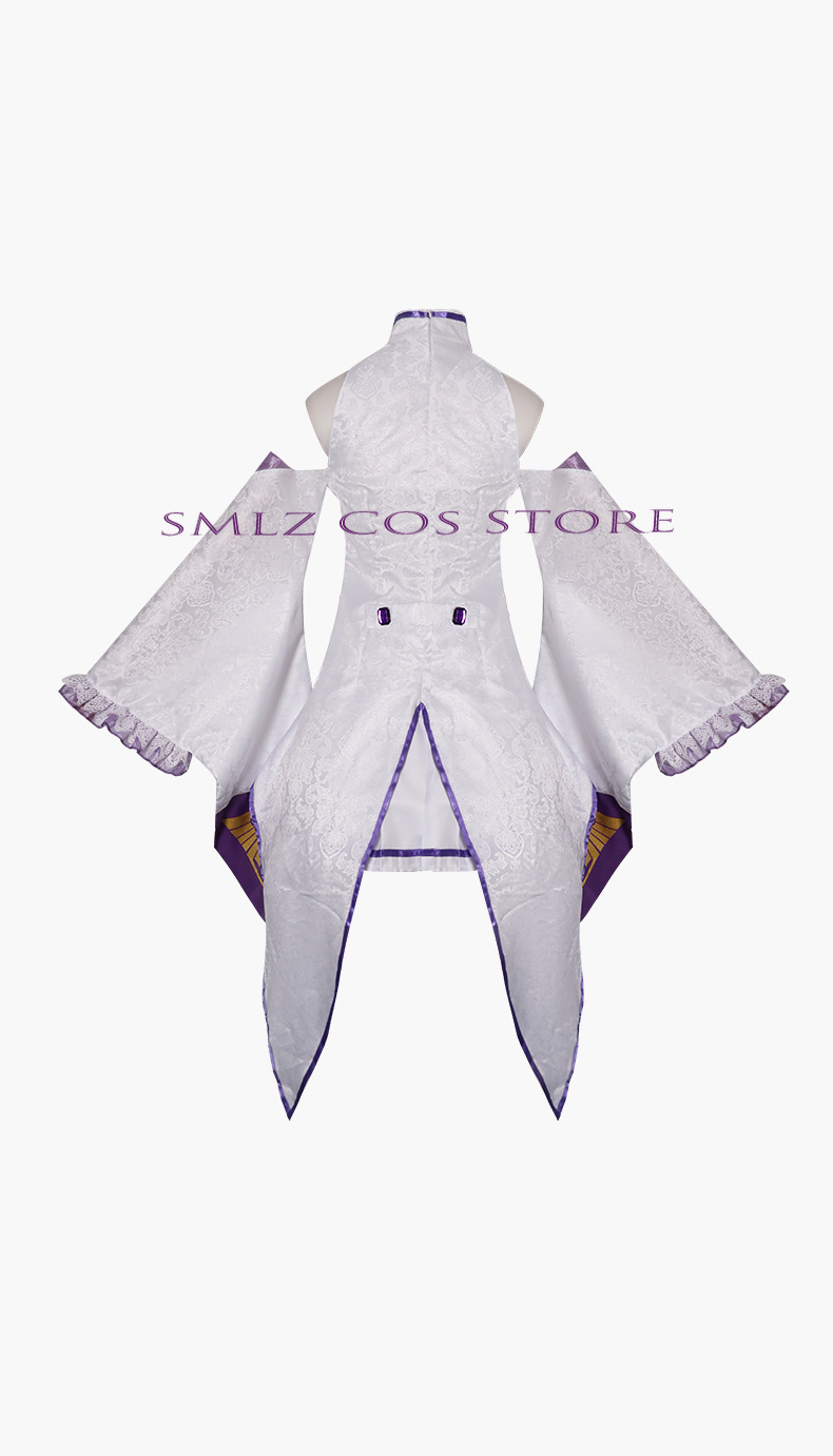 Emilia Cosplay Anime Re Zero K - Anime Cosplay Outfit recensie en prijs
