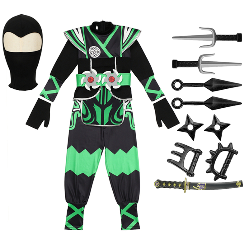 Japanse Ninja-kostuumset voor  - Anime Cosplay Boy recensie en prijs