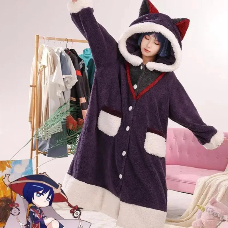 Genshin Impact Cosplay Pyjama  - Anime Cosplay Thick recensie en prijs