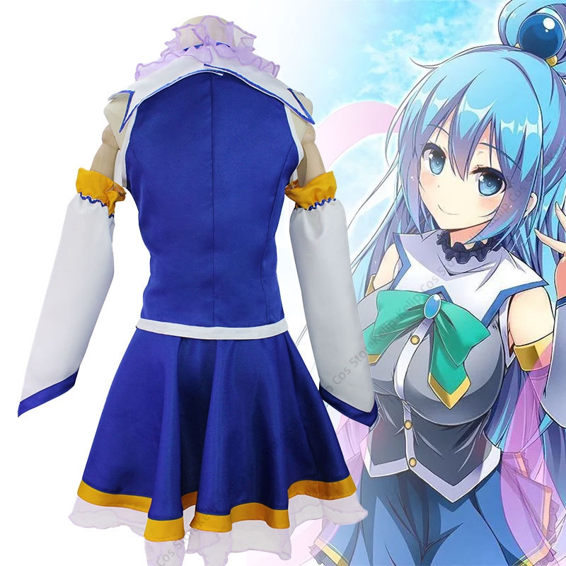 Konosuba Aqua Cosplay Kostuum  - Cosplay Anime Expo recensie en prijs