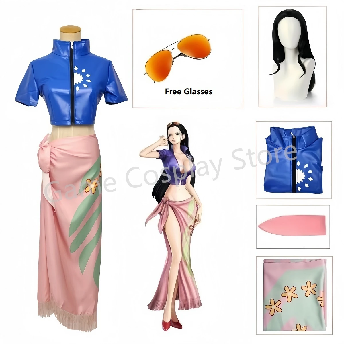 Nico Robin Cosplay Kostuum Jur - Anime Cosplay Yor recensie en prijs