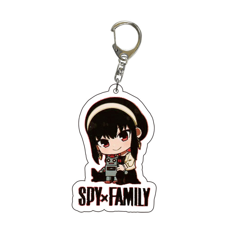Spy x Family Acryl sleutelhang - Anime Cosplay Yor recensie en prijs