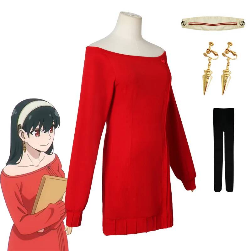 Anime FAMILIE Cosplay Yor Forg - Anime Cosplay Yor recensie en prijs
