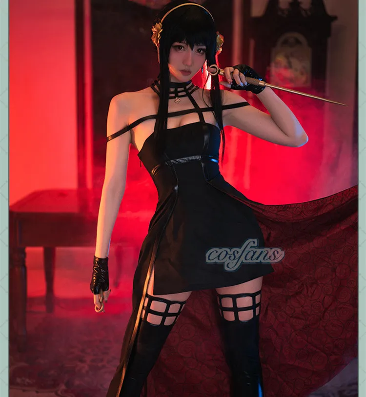 Spy X Family Yor Forger Cospla - Anime Cosplay Yor recensie en prijs