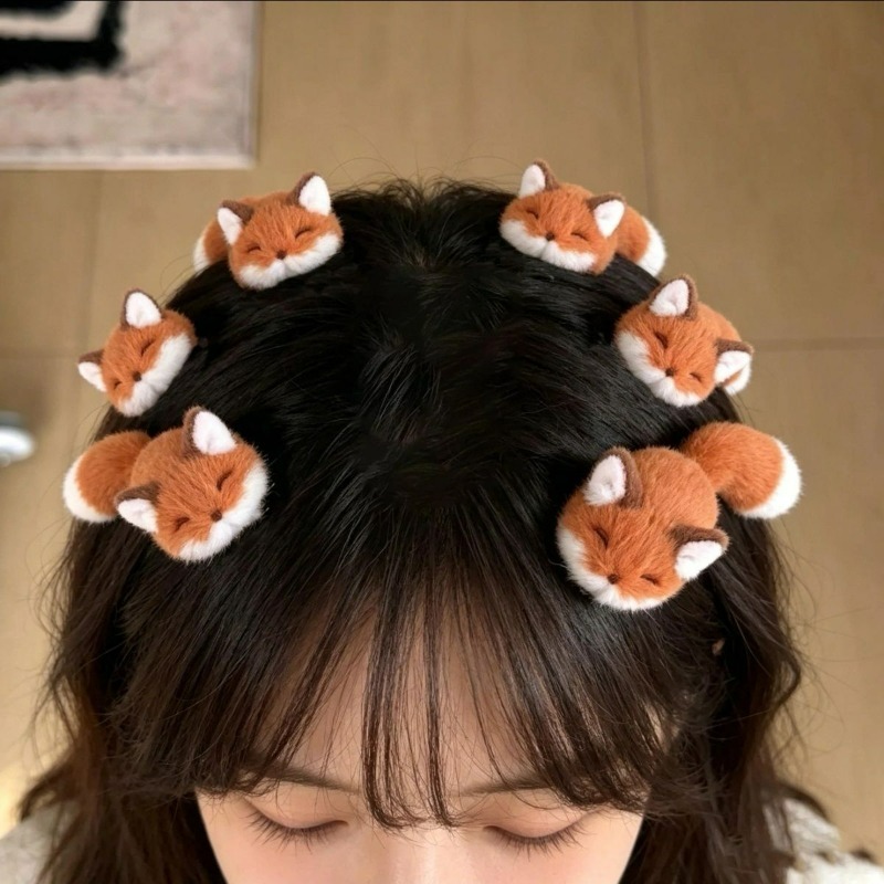 1/4 Stuks 3D Pluche Haar Clip  - Anime Cosplay Korean Girl recensie en prijs
