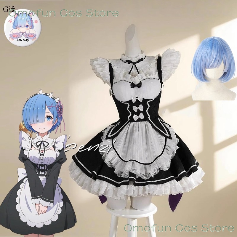Re: 0 Rem Remu Cosplay Jurk Ka - Anime Cosplay Rem recensie en prijs