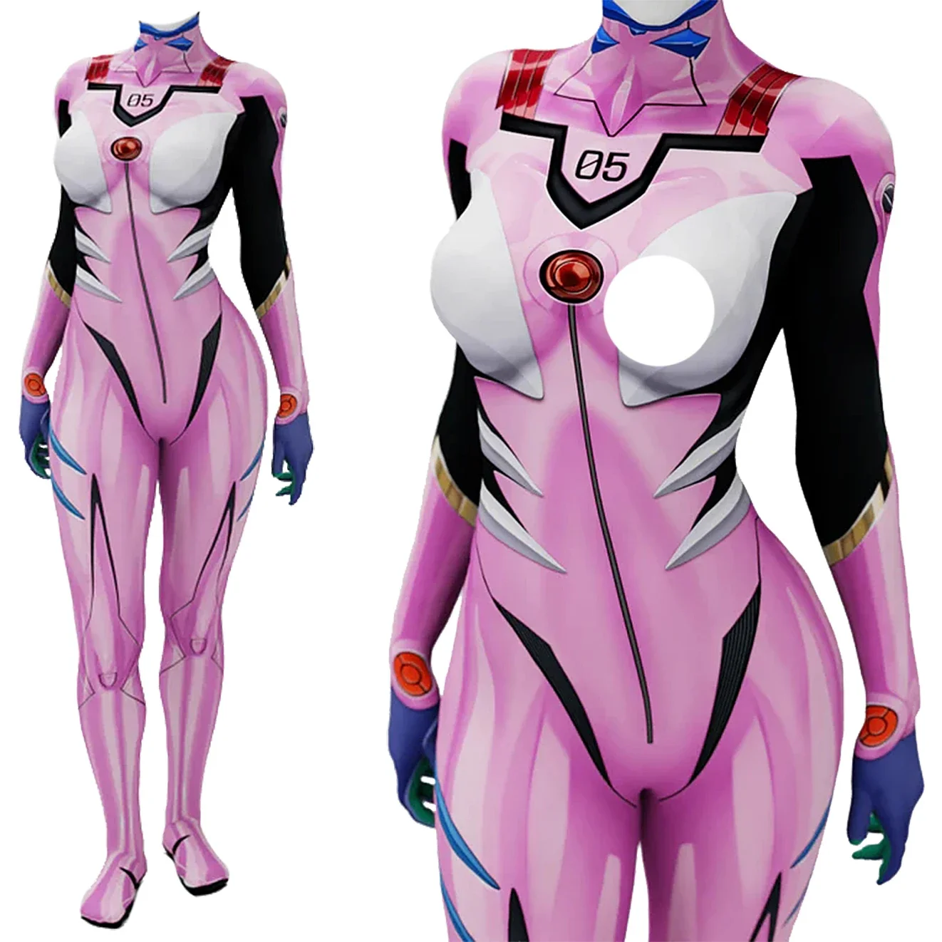 Anime EVA 05 Makinami Cosplay  - Anime Cosplay Girls recensie en prijs