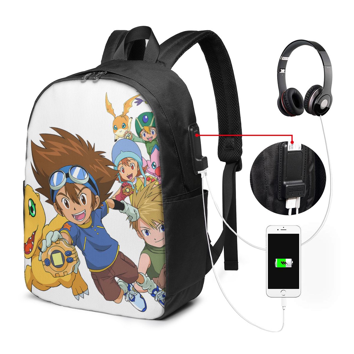 Anime Digimon Cartoon (1) Rugz - Anime & Cosplay Expo Acx 2025 recensie en prijs