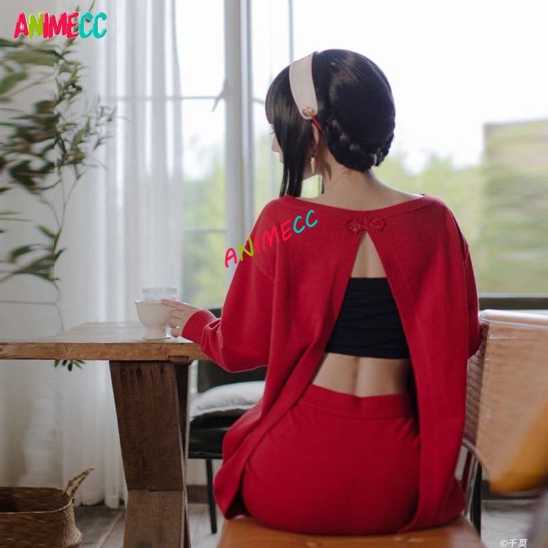 ANIMECC op voorraad Yor Forger - Anime Cosplay Yor recensie en prijs