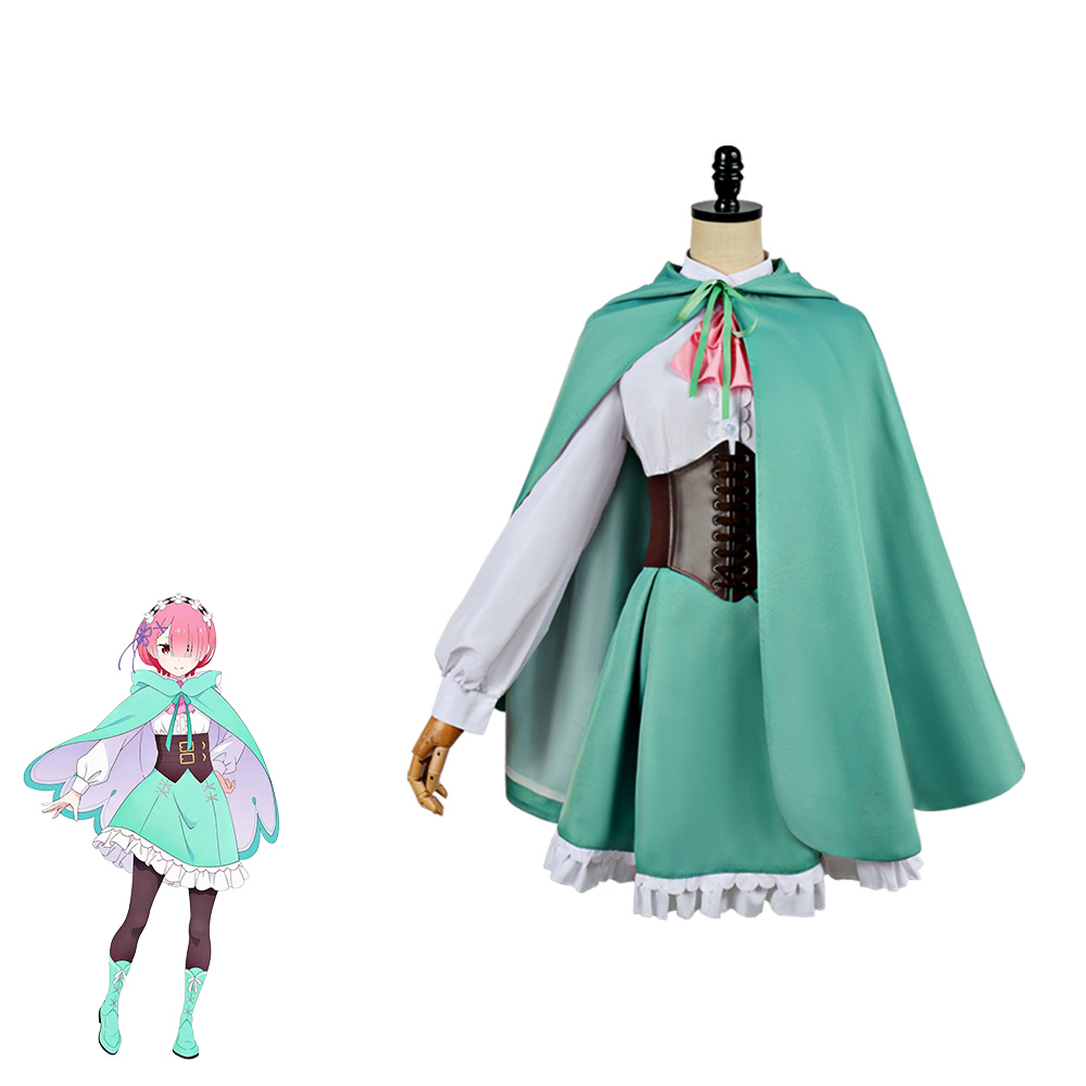Anime Re: Zero Rem Ram Cosplay - Anime Cosplay Rem recensie en prijs